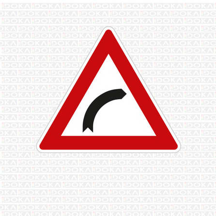 A 1a - Zatáčka vpravo