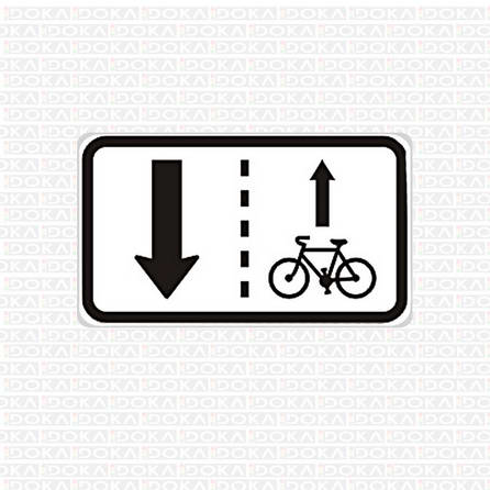 Vjezd cyklistů v protisměru povolen