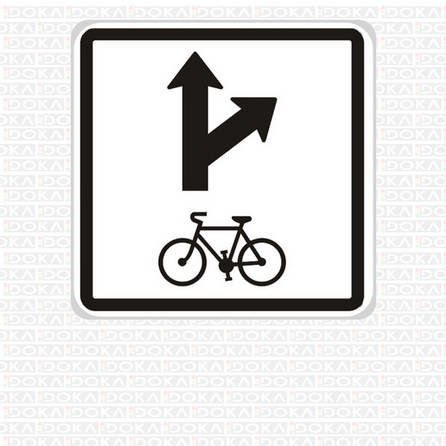 Povolený směr jízdy cyklistů
