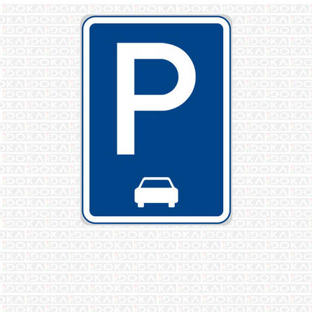 IP 11c - Parkoviště (podélné stání)