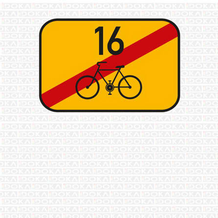 Konec cyklistické trasy