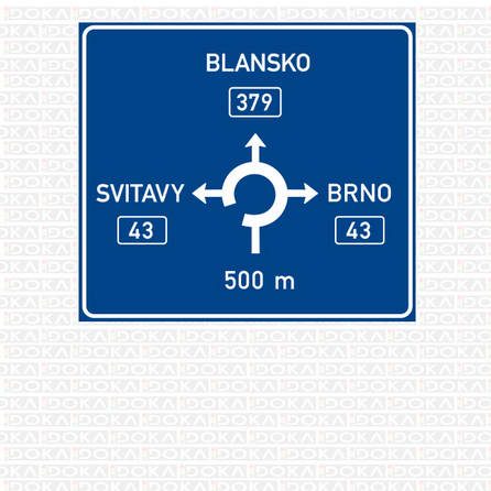 Návěst před křižovatkou